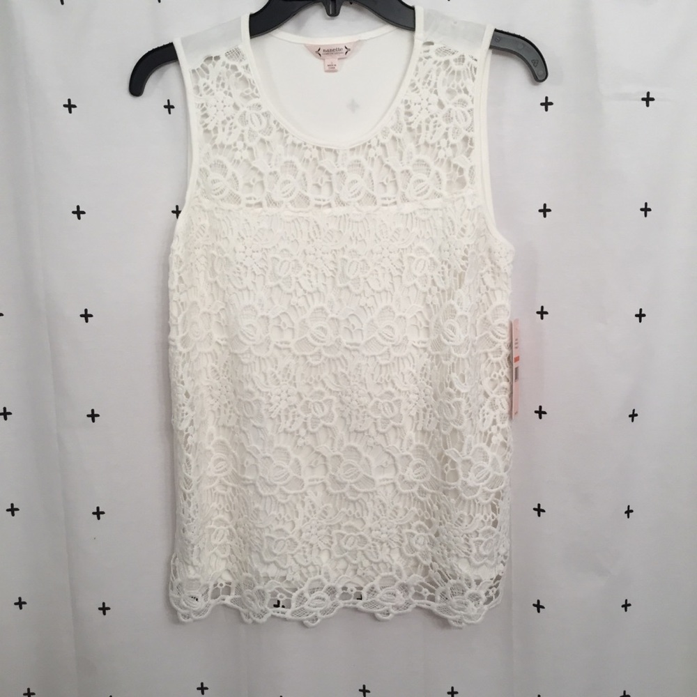 Nanette Lepore NWT Lace Tank Cami